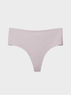 EBY High Waisted Thong Underwear in Haze